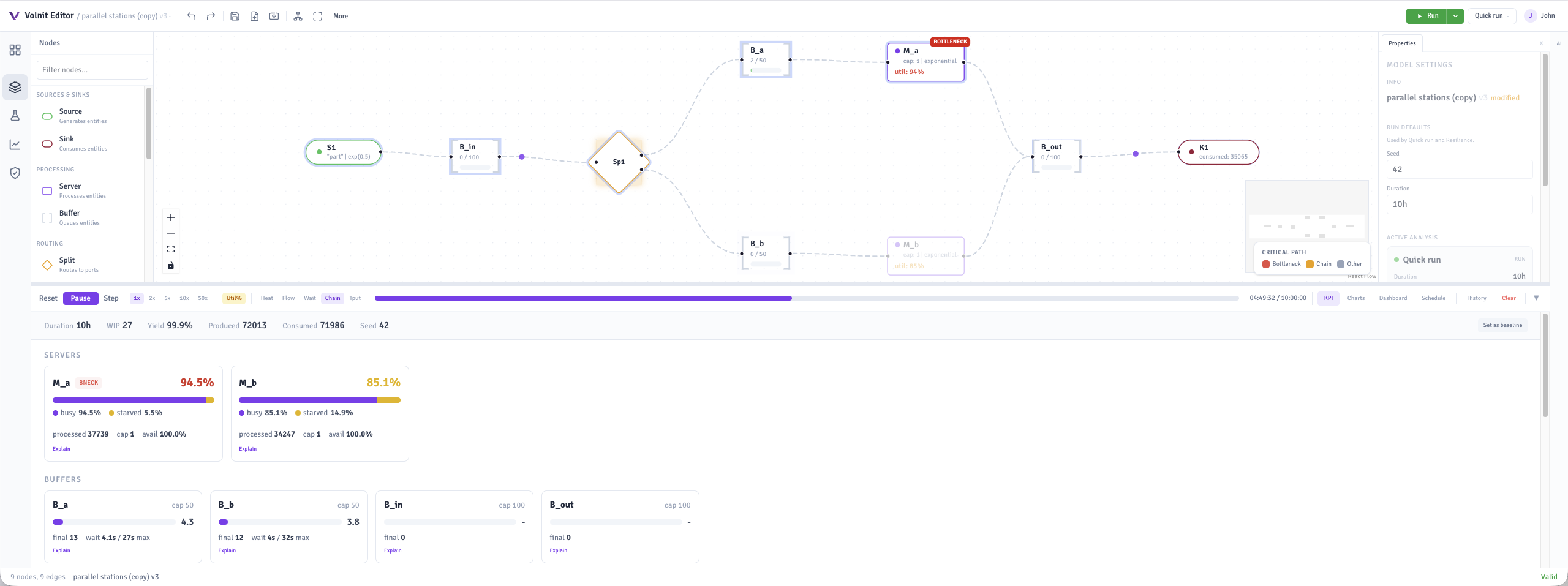 Volnit — Build & simulate